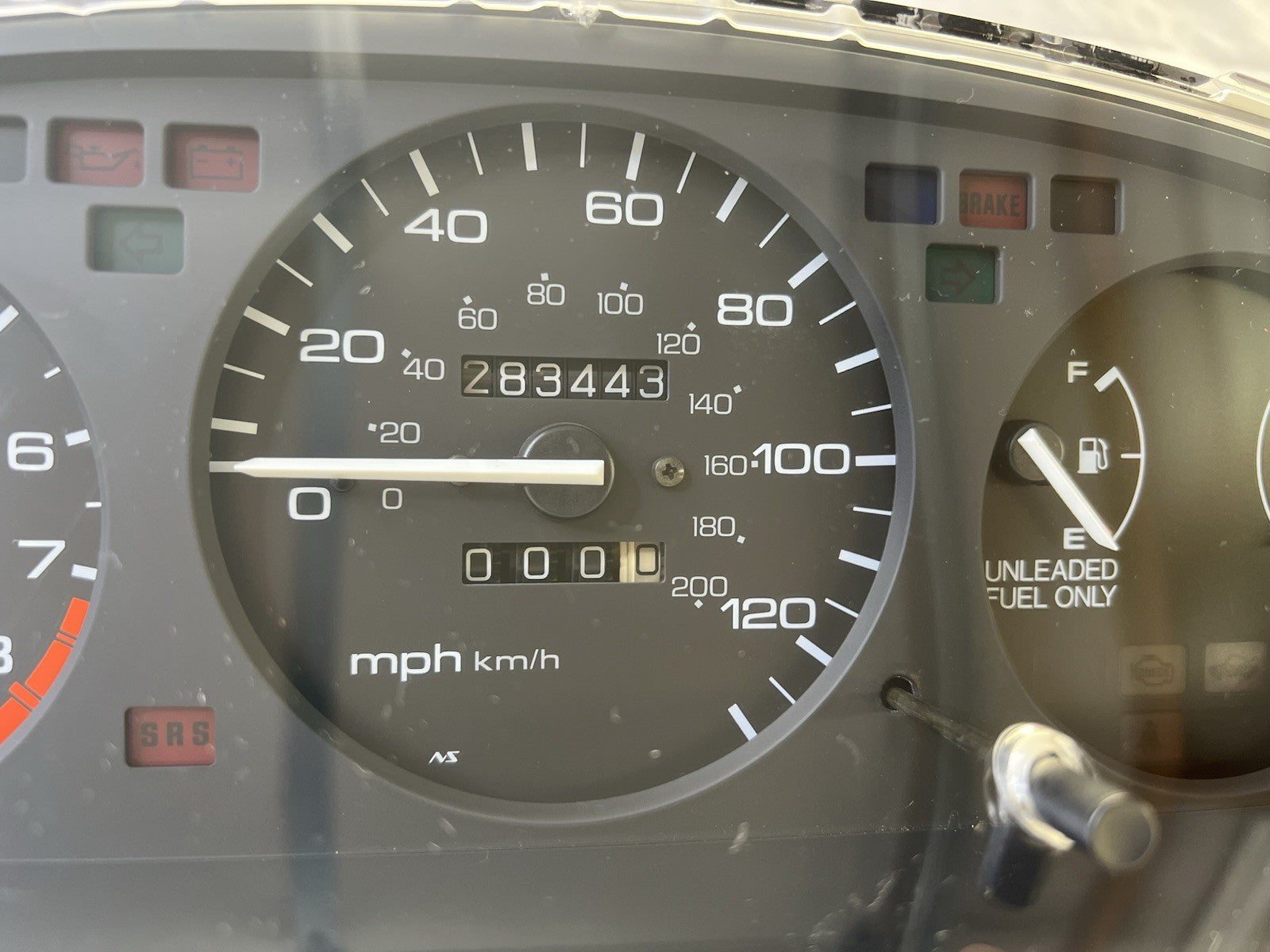 ✅ 92-95 Honda Civic EG Instrument Cluster Speedometer USDM Unit MANUAL 283k OEM