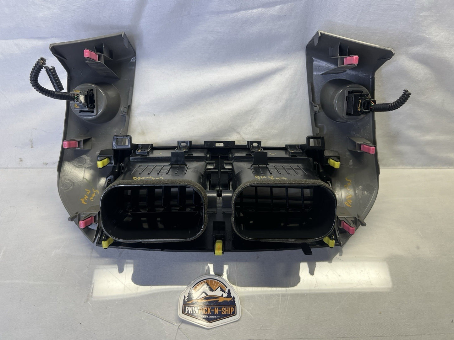 ✅ 2006 - 2012 Toyota Rav4 Center Dash Vents Radio Trim Bezel Cover GRAY OEM