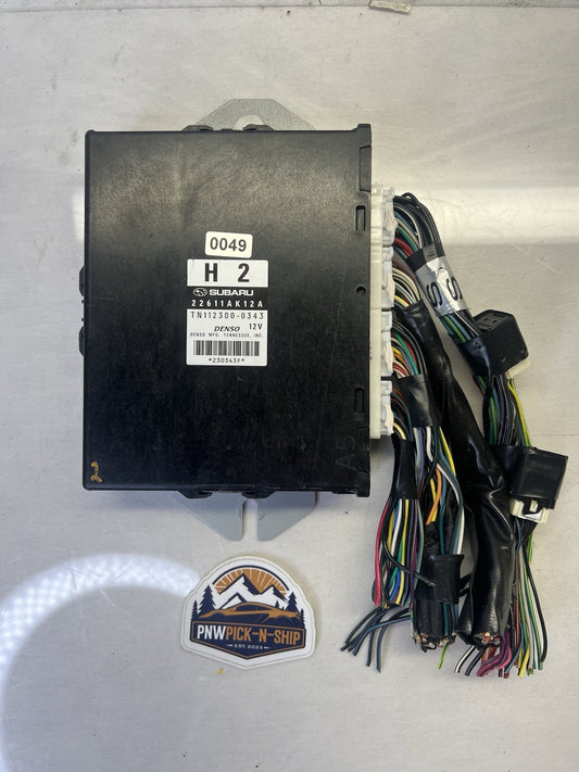 ✅ 2006 SUBARU TRIBECA 3.0L ENGINE COMPUTER CONTROL MODULE ECU ECM 22611AK12A