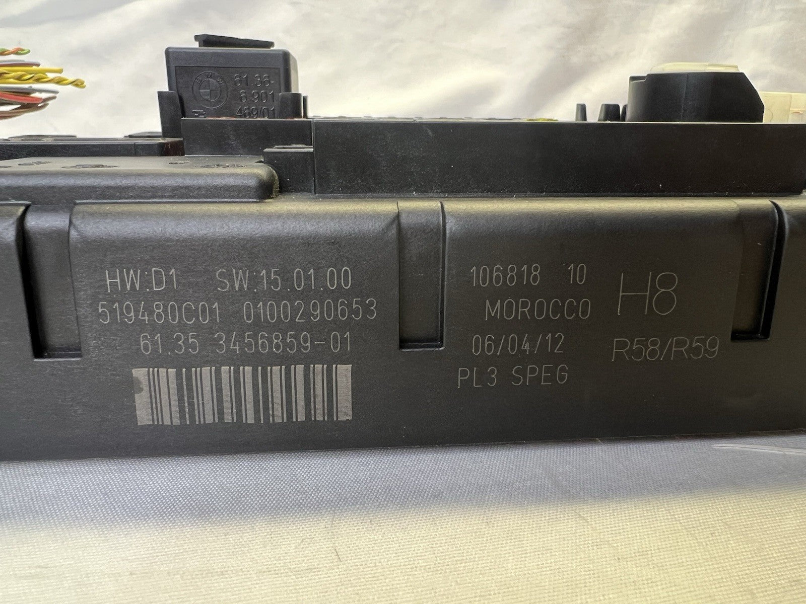 ✅2012 MINI R58 R59 H8 JBE Module Fuse Junction Box Unit Fusebox PL3 6135 3456859