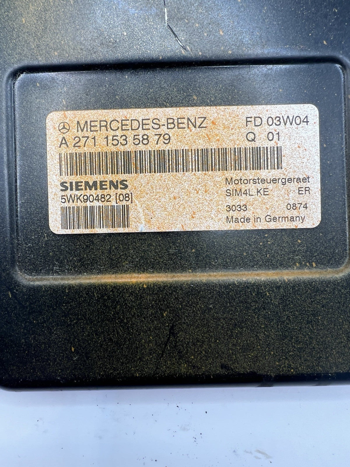 ✅ 2003-2005 Mercedes W203 C230 Engine Control Unit ECU Module A2711535879 OEM
