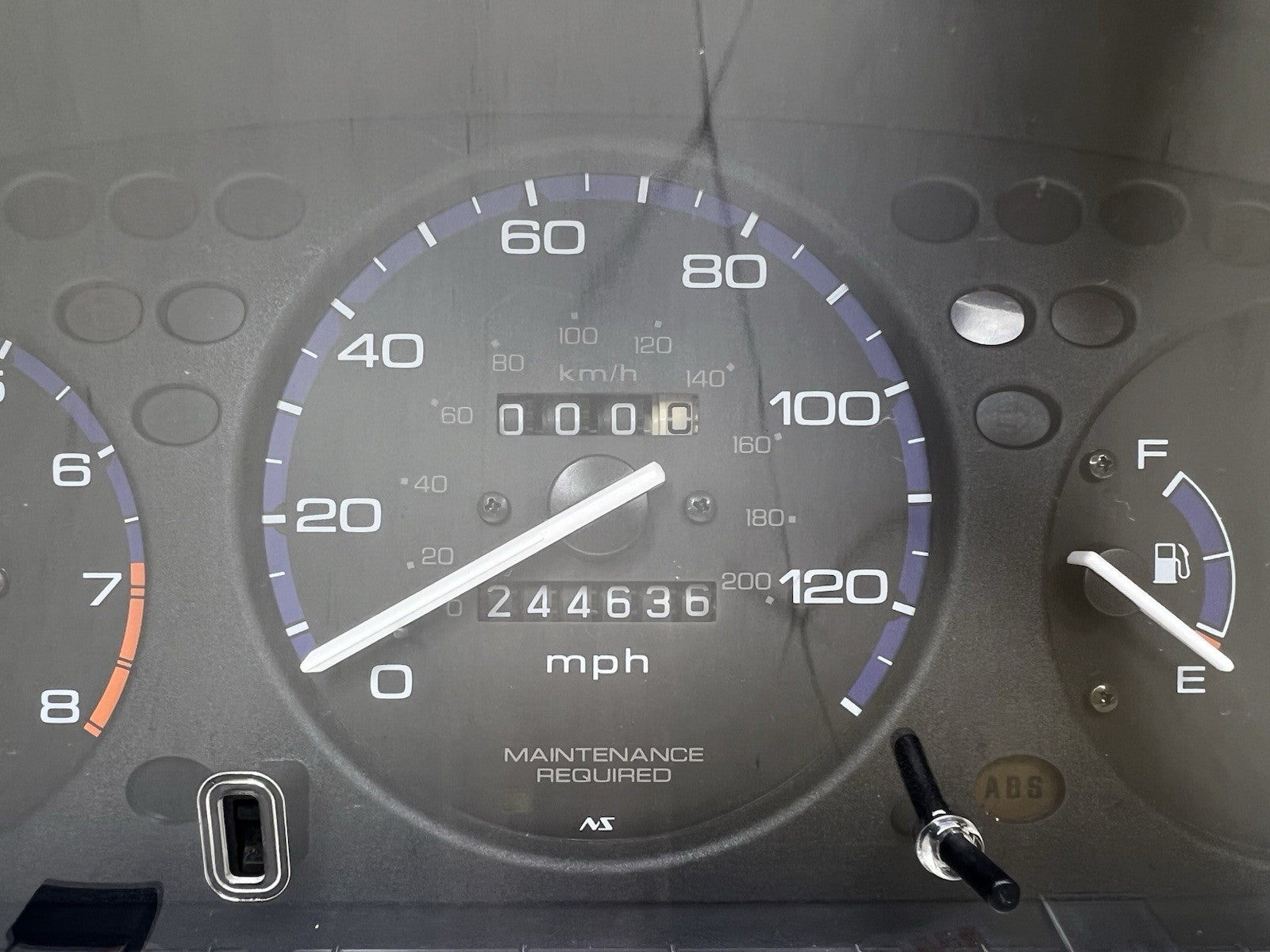 ✅ 96-00 Honda Civic LX DX Automatic Gauge Cluster 244K Speedo Speedometer OEM EK