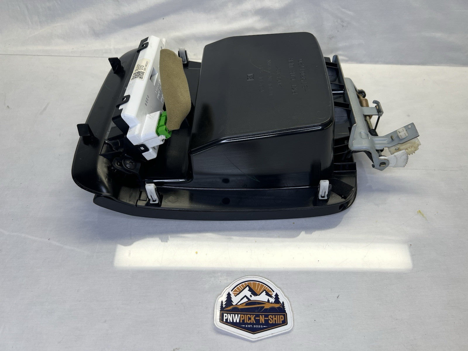 ✅ 2004-2008 Subaru Forester Center Dash Storage Compartment W/ Clock Display OEM
