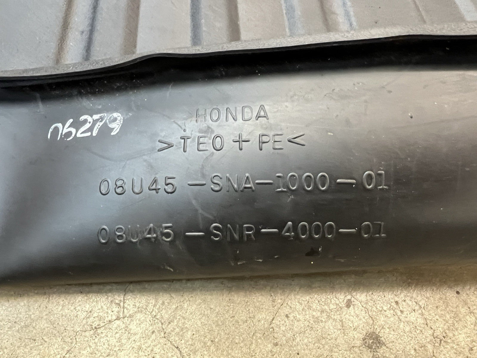 ✅ 2006-2011 Honda Civic All Weather Trunk Mat Cargo Liner Rubber Black OEM