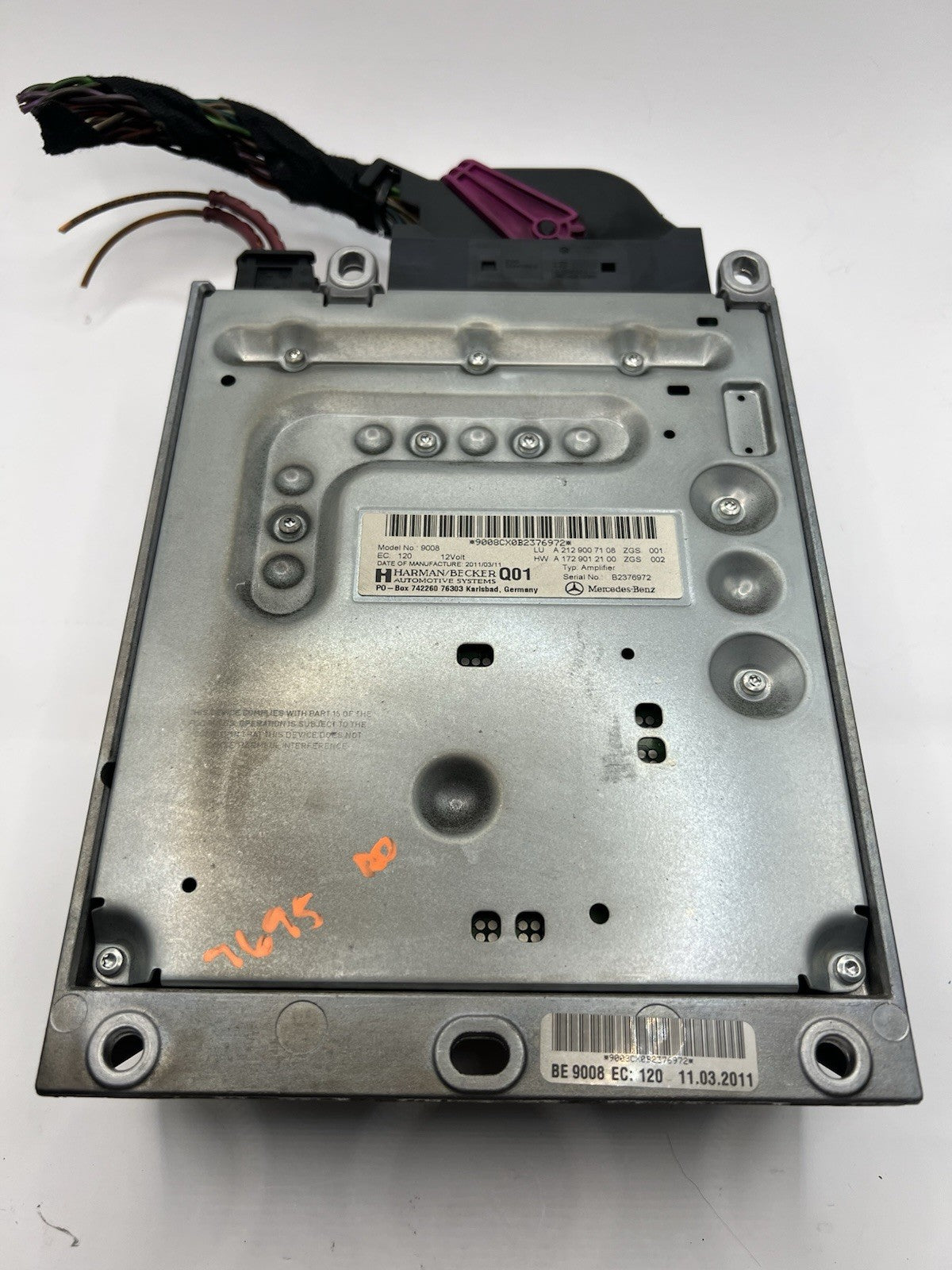 ✅2011-2016 Mercedes E350 W207 Audio Amplifier AMP Harman/Becker A2129007108 OEM
