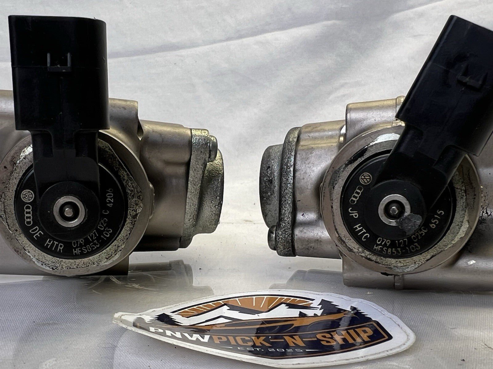 ✅ 2007-2011 Audi A6 A8 RS4 S5 Q7 4.2L V8 High Pressure Fuel Pump Set PAIR OEM