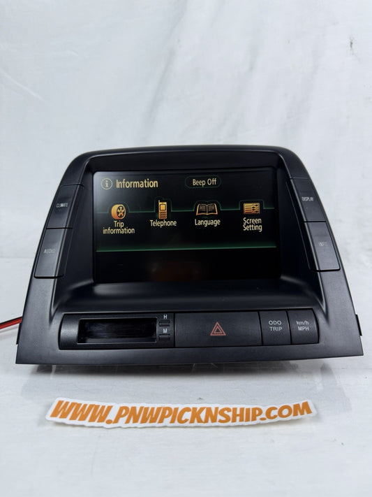 ✅ 2006-2009 Toyota Prius Radio Dash Information Display Screen 86110-47210