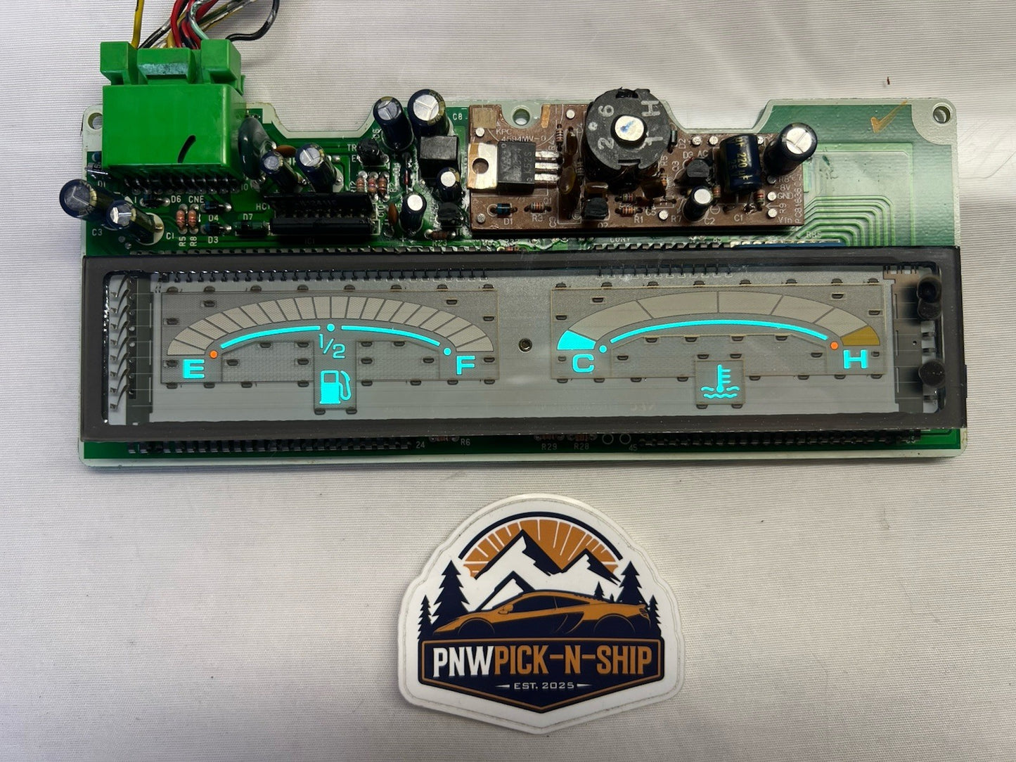 ✅ REBUILT 92-96 Honda Prelude Digital Temp Fuel Gauge Instrument  Cluster