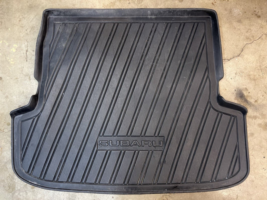 ✅ 2006-2009 Subaru Outback Legacy Rear Trunk Cargo Liner Black Floor Mat OEM