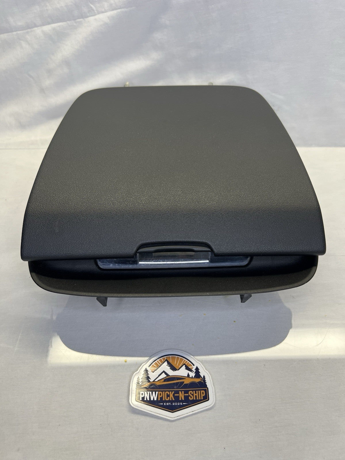 ✅ 2004-2008 Subaru Forester Center Dash Storage Compartment W/ Clock Display OEM