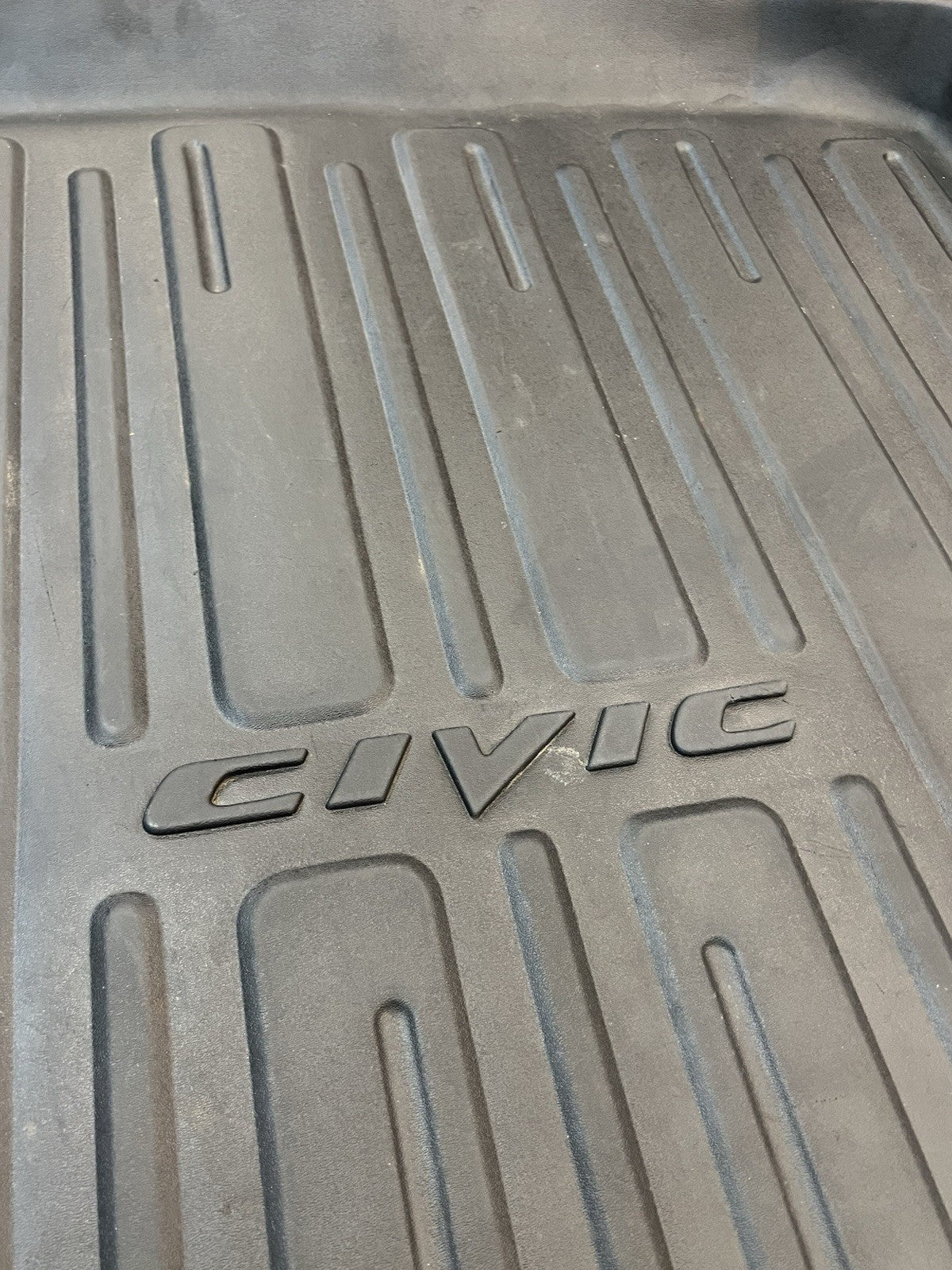 ✅ 2006-2011 Honda Civic All Weather Trunk Mat Cargo Liner Rubber Black OEM