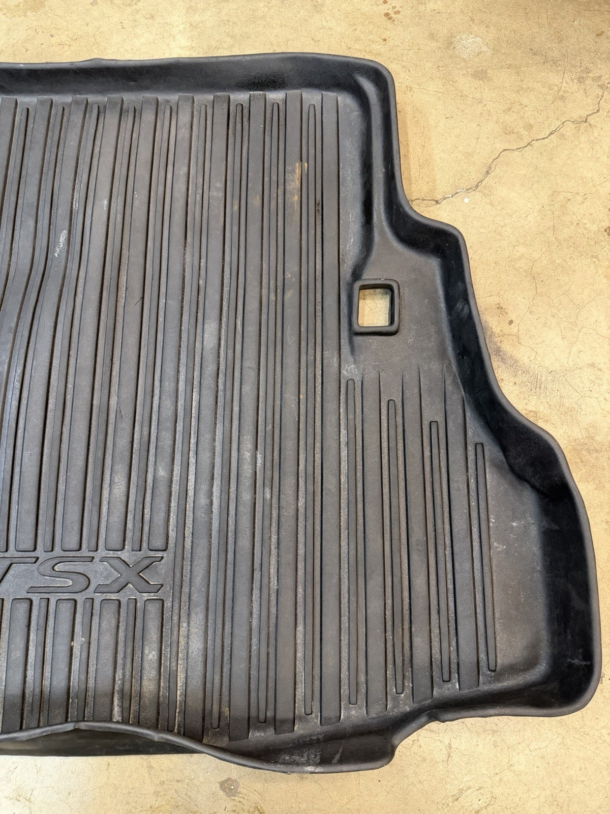 ✅ 2004-2008 ACURA TSX TRUNK LINER FLOOR MAT ALL WEATHER RUBBER CARGO LINING OEM