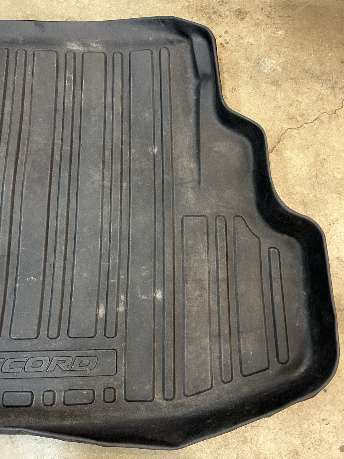 ✅ 03-07 Honda Accord Trunk Mat Liner Cargo Tray OEM All Weather Season Rubber