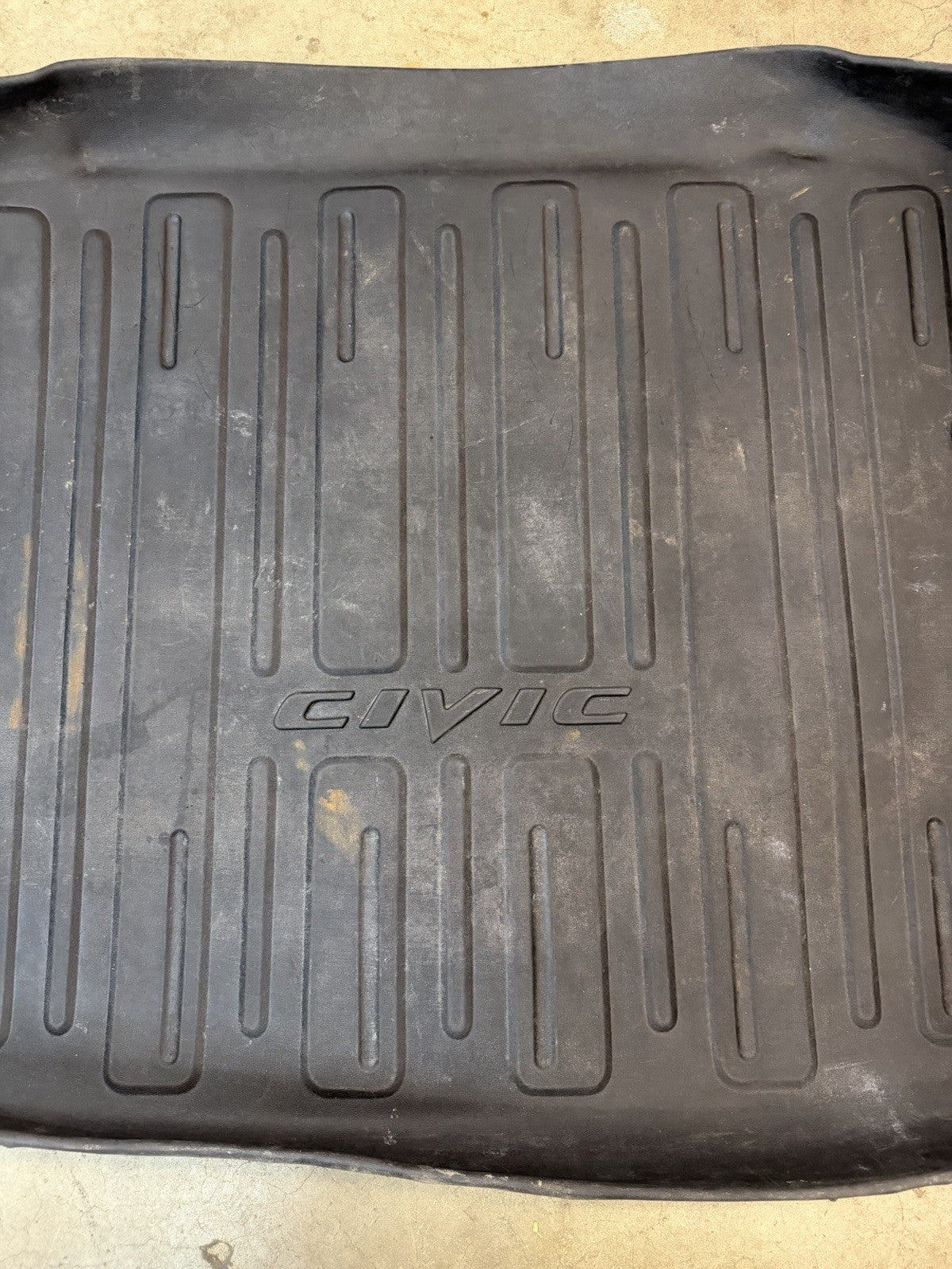 ✅ 2006-2011 Honda Civic All Weather Trunk Mat Cargo Liner Rubber Black OEM