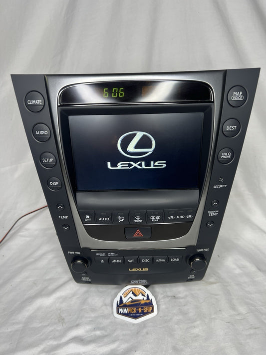 ✅ 10-11 LEXUS GS350 NAVIGATION SCREEN DISPLAY RADIO RECEIVER 86431-30201 OEM