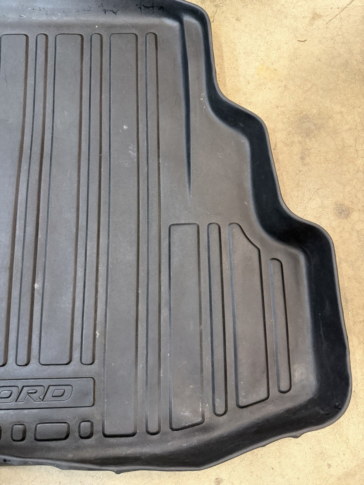 ✅ 03-07 Honda Accord Trunk Mat Liner Cargo Tray OEM All Weather Season Rubber