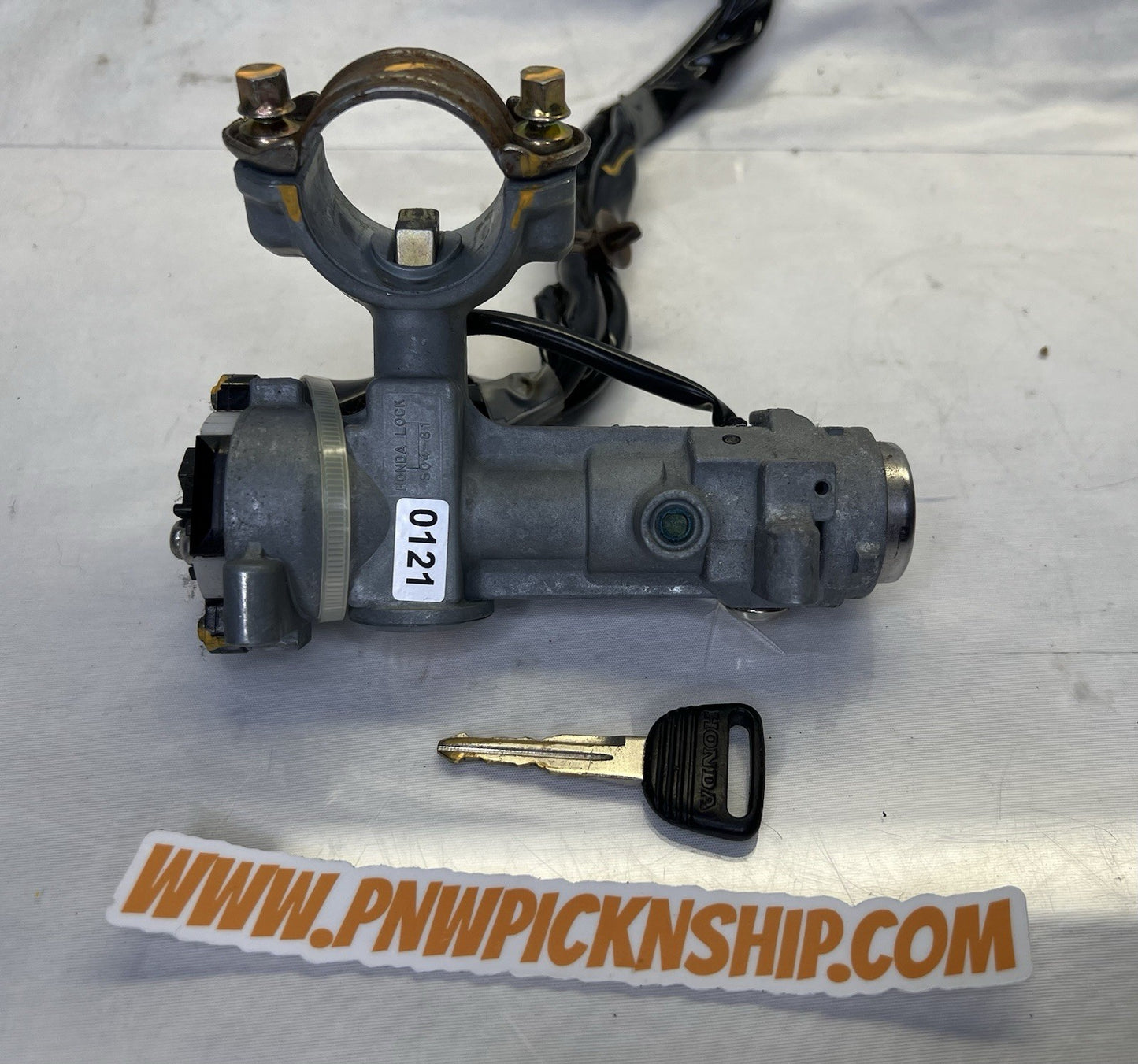 ✅ 1996-2000 Honda Civic Manual Ignition Switch Harness Lock Cylinder w/ OEM Key