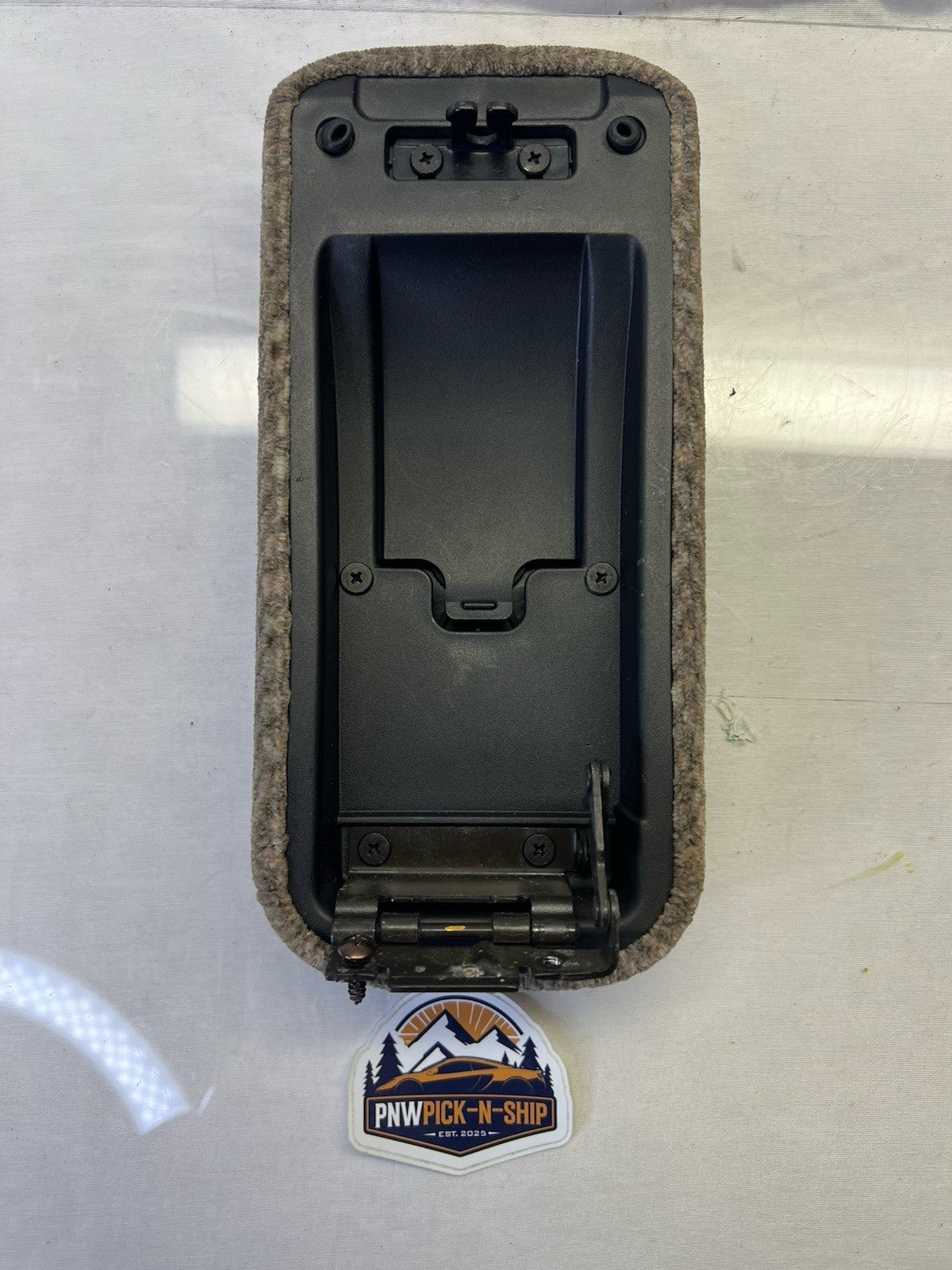 ✅ 1996-2000 Honda Civic Center Console Lid Cover Armrest OEM Tan Taupe YR164L