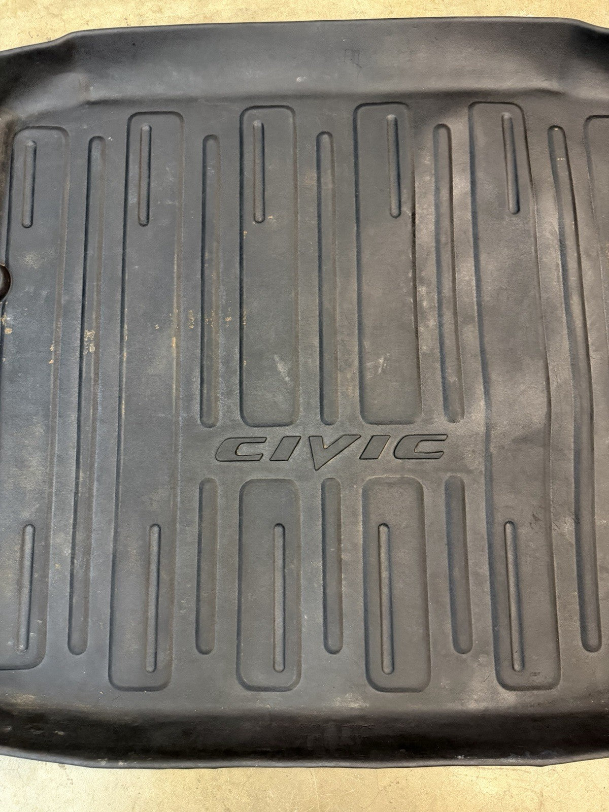 ✅ 2006-2011 Honda Civic All Weather Trunk Mat Cargo Liner Rubber Black OEM