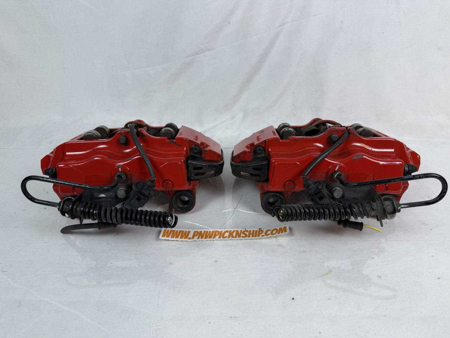 ✅ 03-10 Porsche Cayenne Turbo Brembo Rear Brake Caliper Calipers Set of 2 Pc OEM