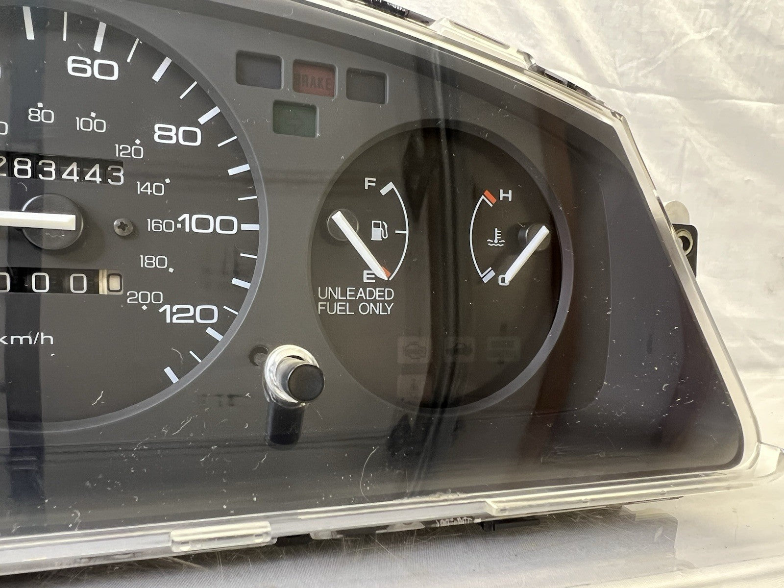 ✅ 92-95 Honda Civic EG Instrument Cluster Speedometer USDM Unit MANUAL 283k OEM