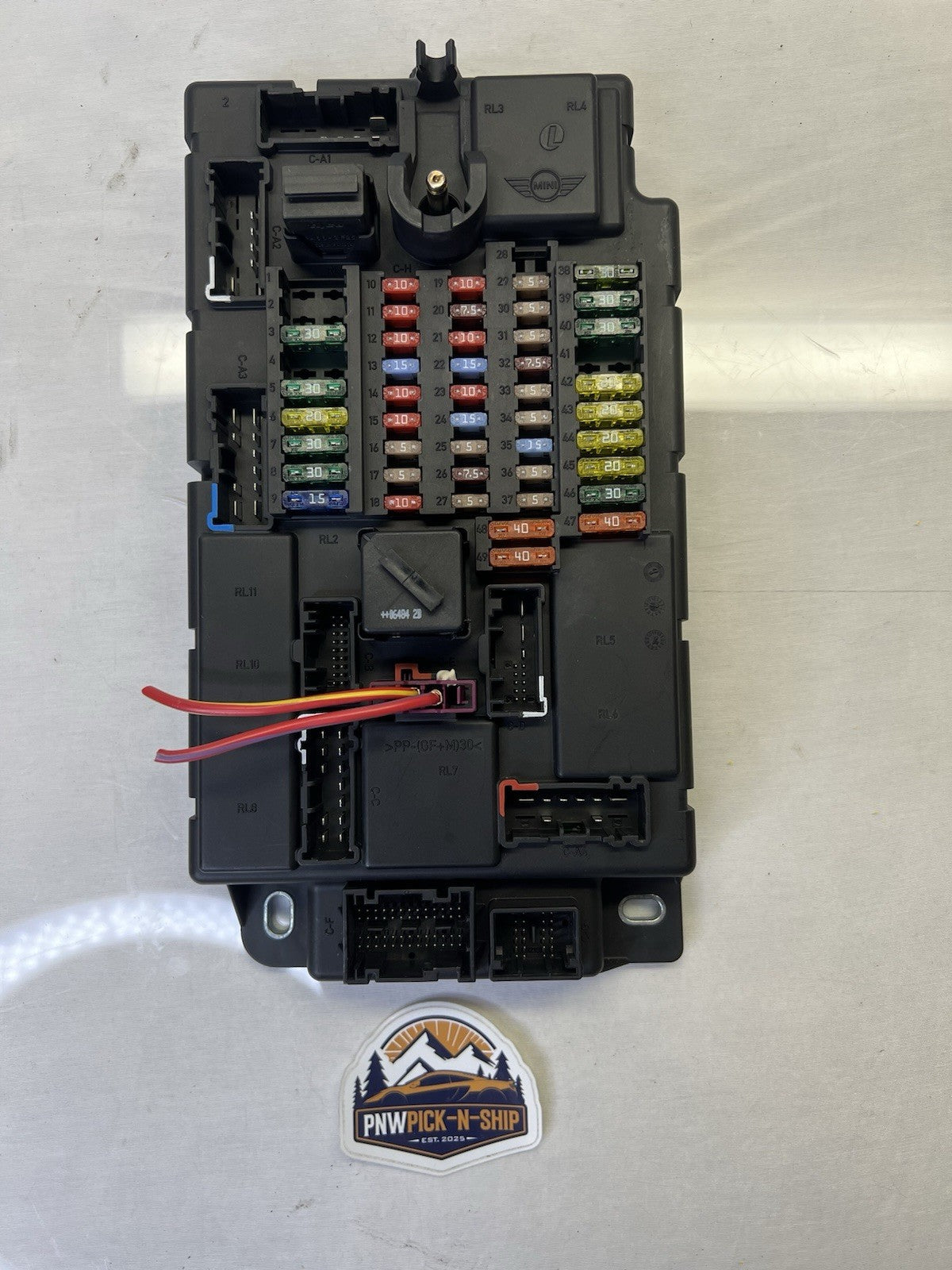 ✅ 2007-2014 Mini Cooper BCM Fuse Box Relay Body Control Module H1  3450435 JBE