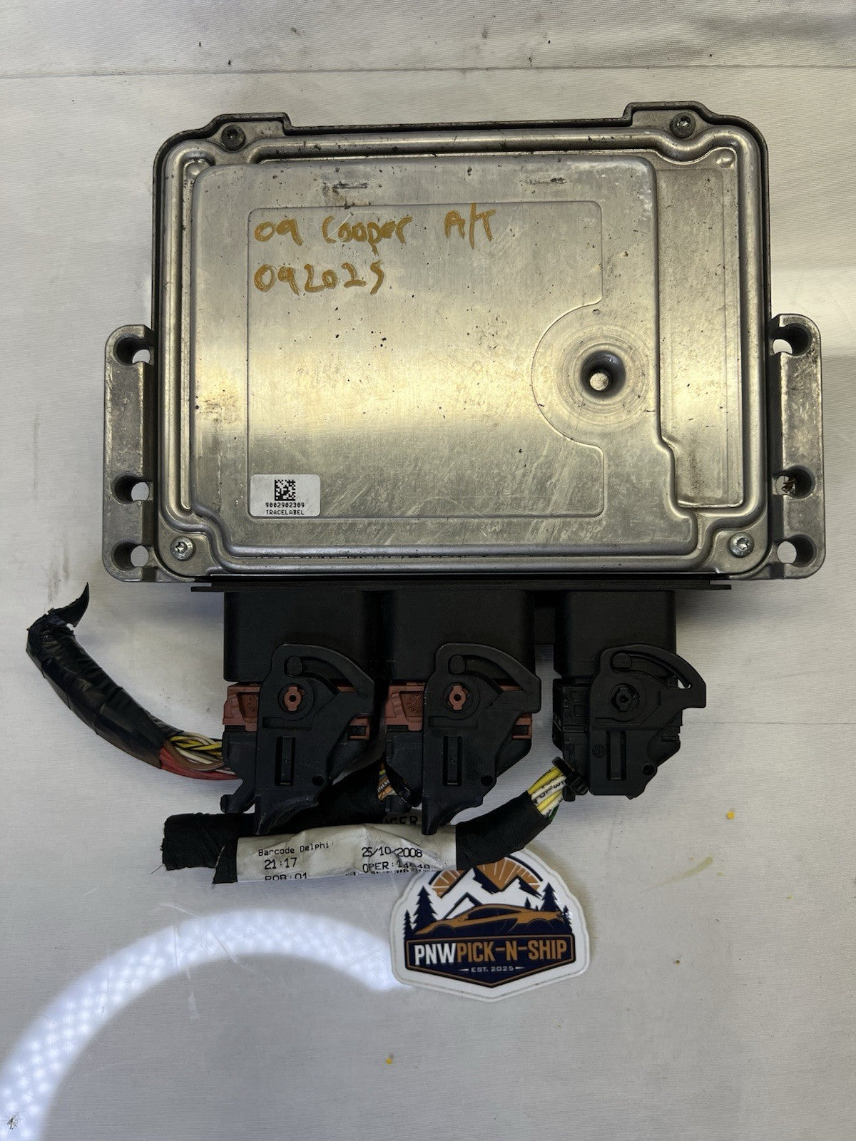 ✅ 2009-2010 Mini Cooper 7 590 859-01 Computer Engine Control ECU ECM EBX Module