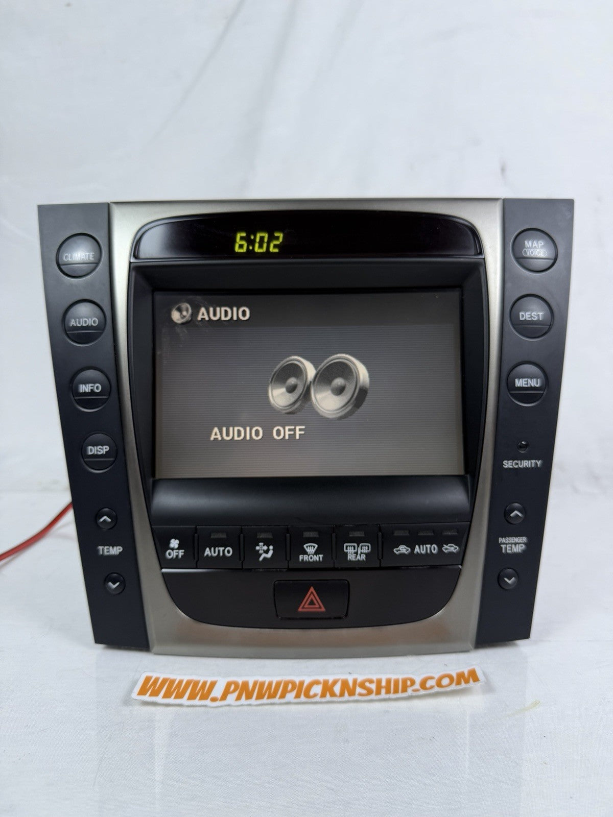 ✅ 06-07 Lexus GS350 GS430 Navigation Display GPS Radio Touch Screen 86111-30390
