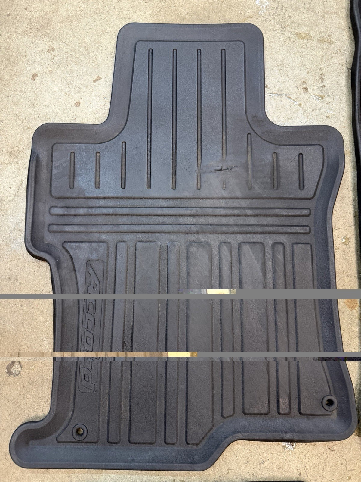 ✅ 2008-2012 Honda Accord OEM All Weather Floor Mat All Season Rubber Mats Sedan