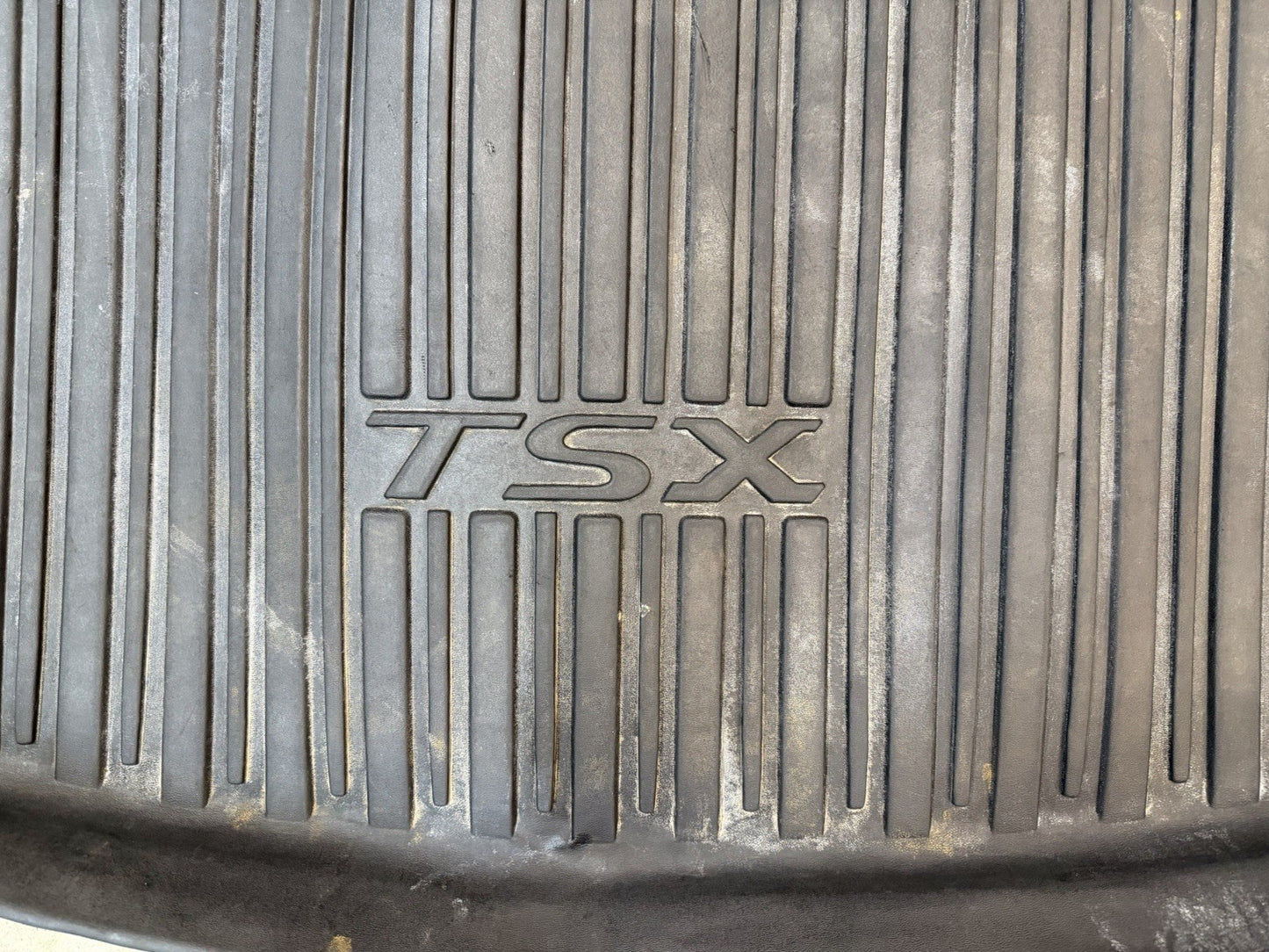 ✅ 2004-2008 ACURA TSX TRUNK LINER FLOOR MAT ALL WEATHER RUBBER CARGO LINING OEM