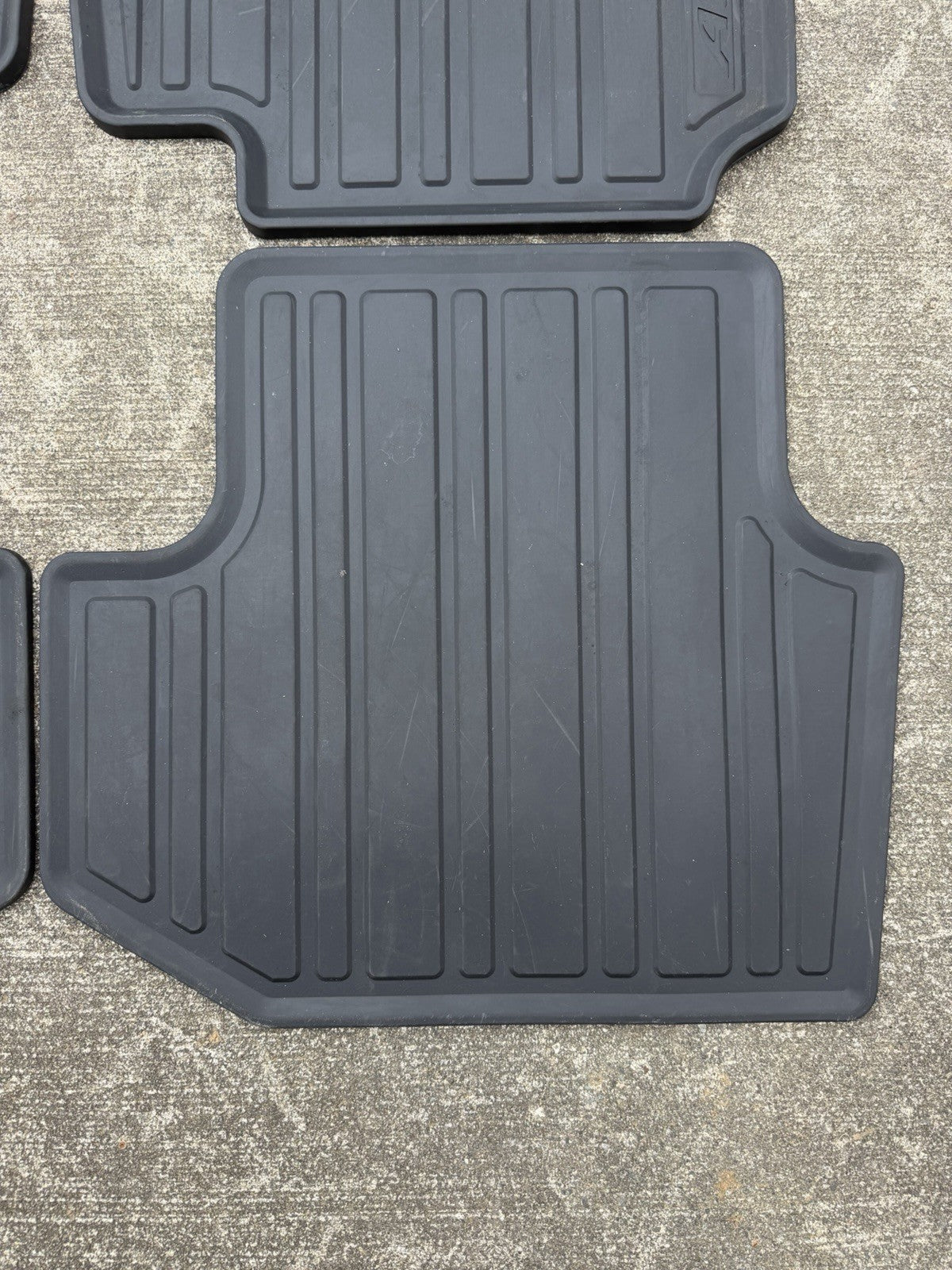 ✅ 2003-2007 Honda Accord All Weather Rubber Floor Mats Black OEM Factory 4 Piece