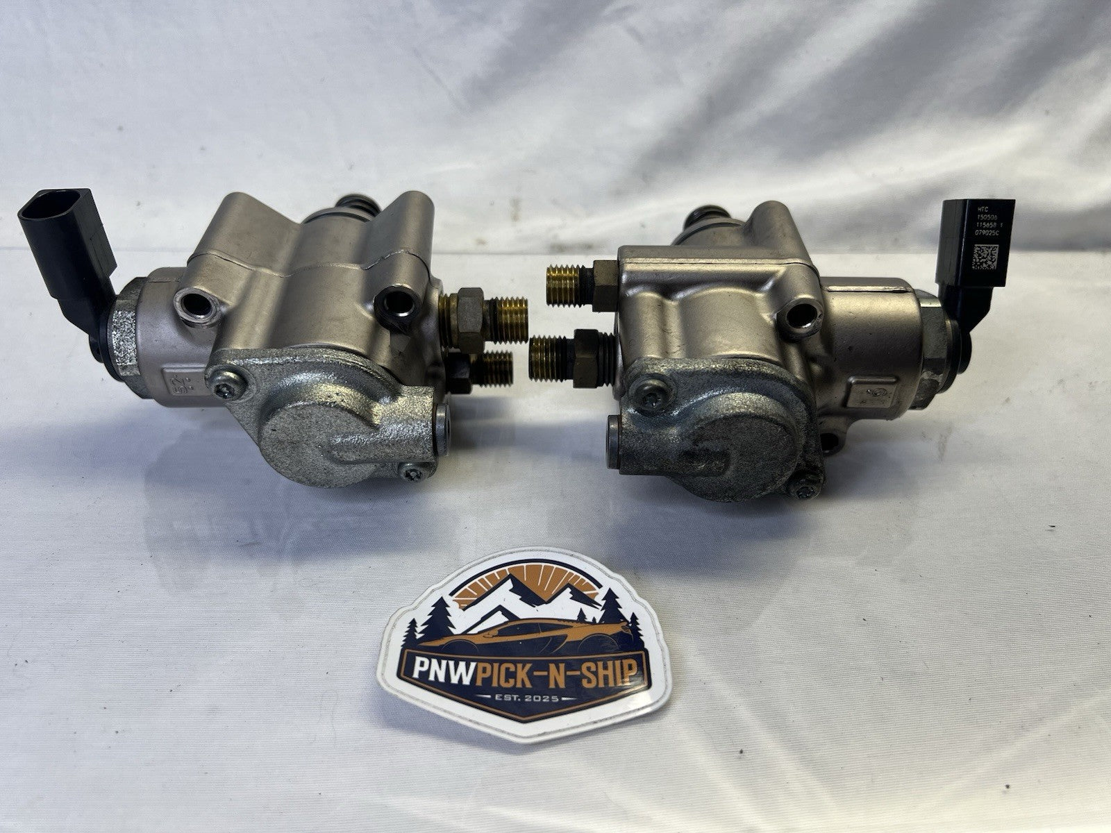 ✅ 2007-2011 Audi A6 A8 RS4 S5 Q7 4.2L V8 High Pressure Fuel Pump Set PAIR OEM