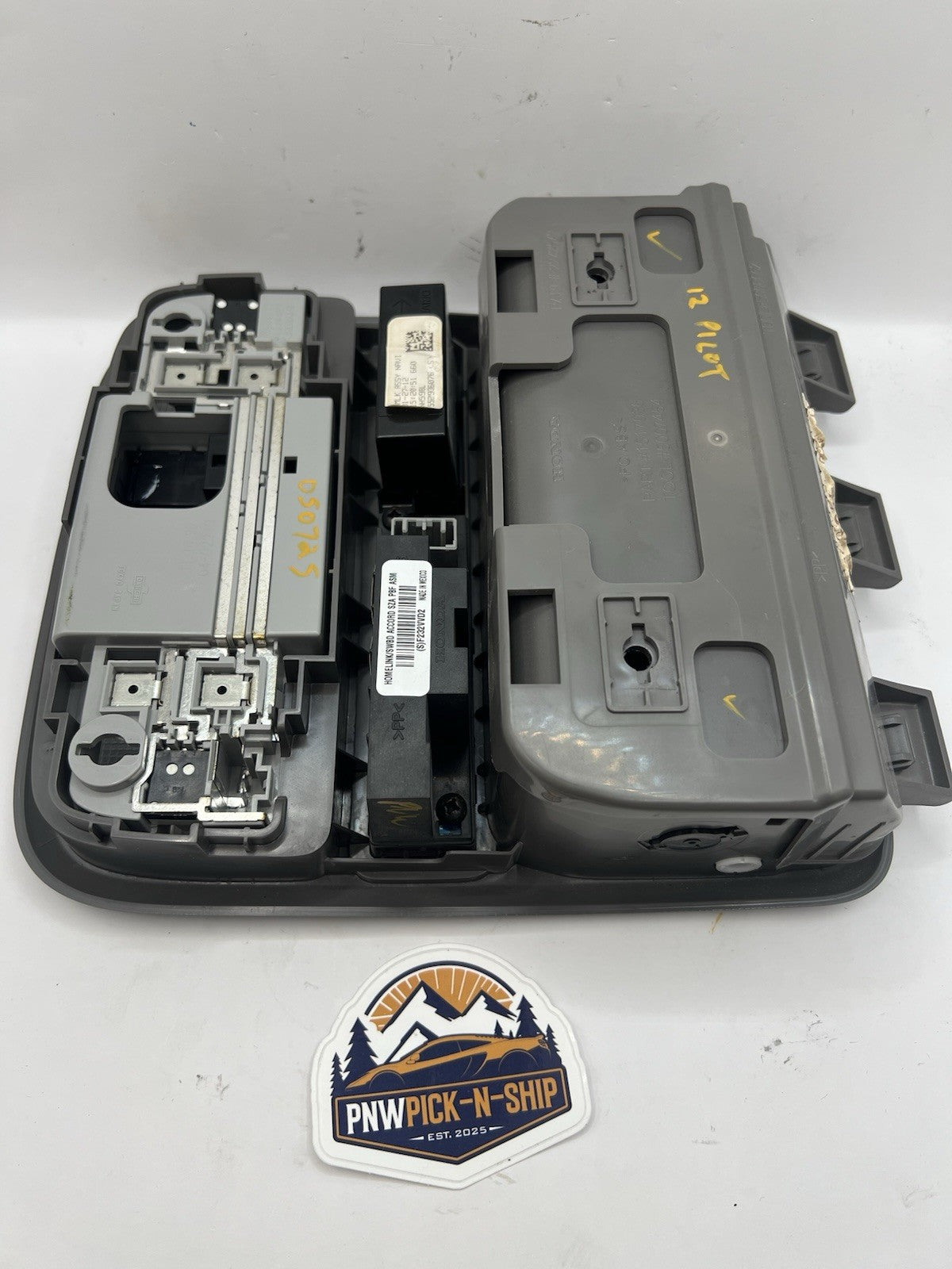 ✅ 2009-2015 Honda Pilot Overhead Console w/Sunroof Switch 83250-SZA-A01 Gray