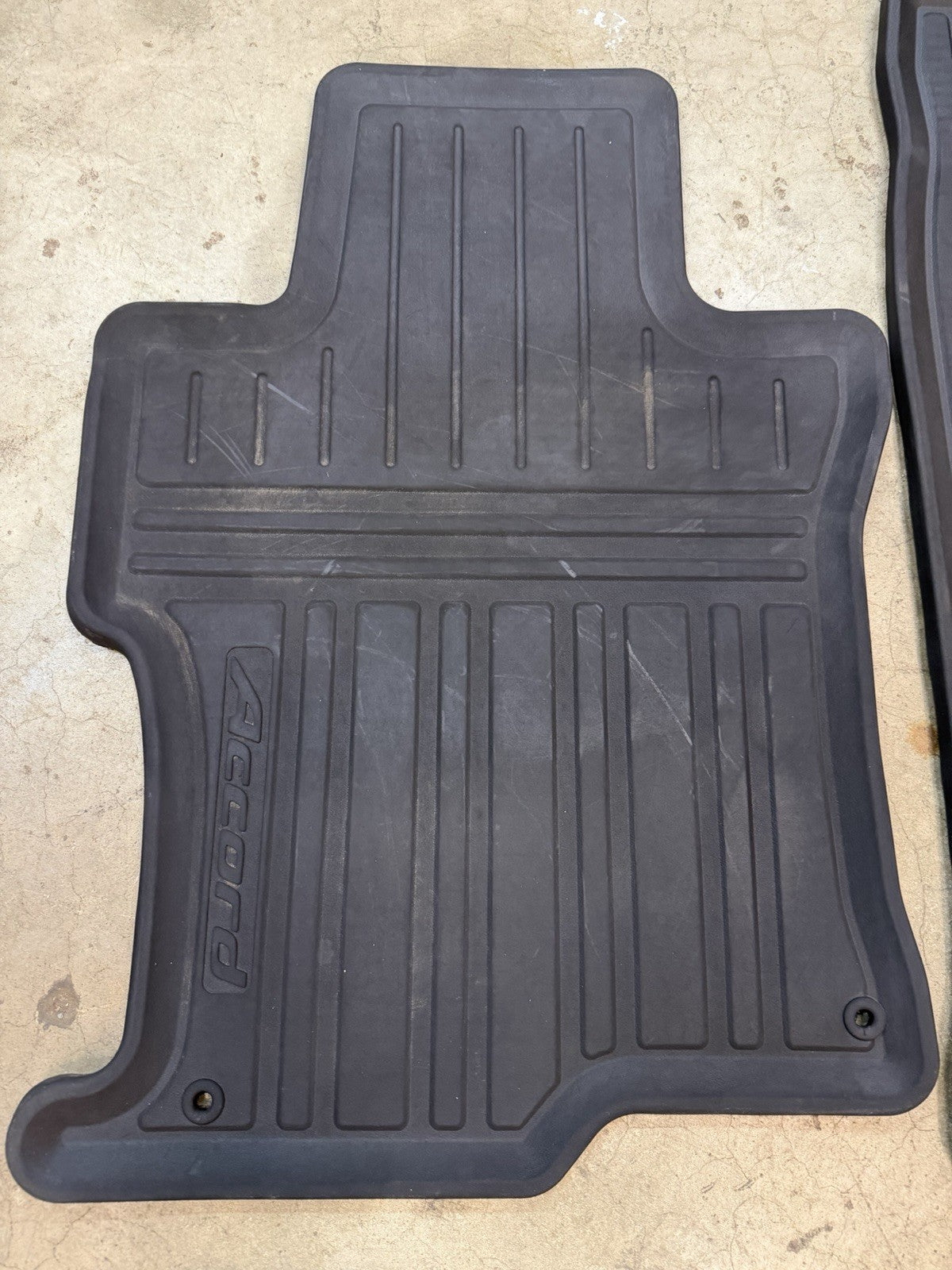 ✅ 2008-2012 Honda Accord OEM All Weather Floor Mat All Season Rubber Mats Sedan