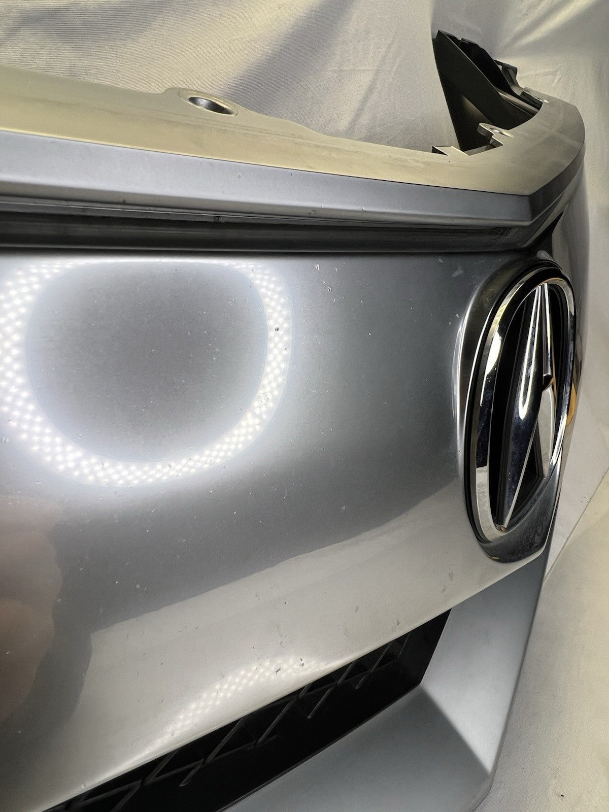 ✅ 2010-2013 Acura MDX Front Bumper Grille With Emblem OEM Silver Grill READ