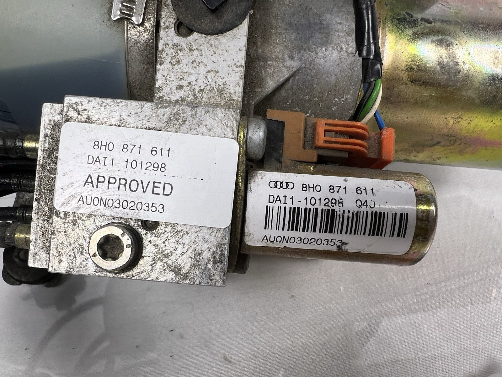 ✅ 2003-2009 Audi A4 Cabriolet Convertible Top Hydraulic Motor Pump OEM 8H0871611