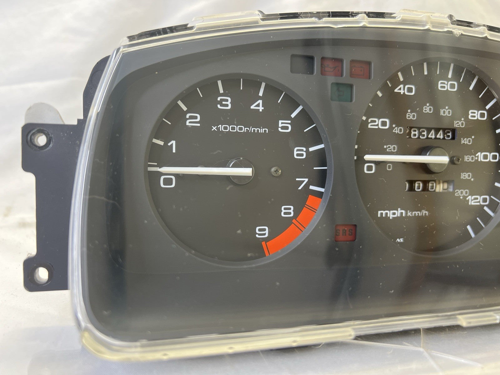 ✅ 92-95 Honda Civic EG Instrument Cluster Speedometer USDM Unit MANUAL 283k OEM