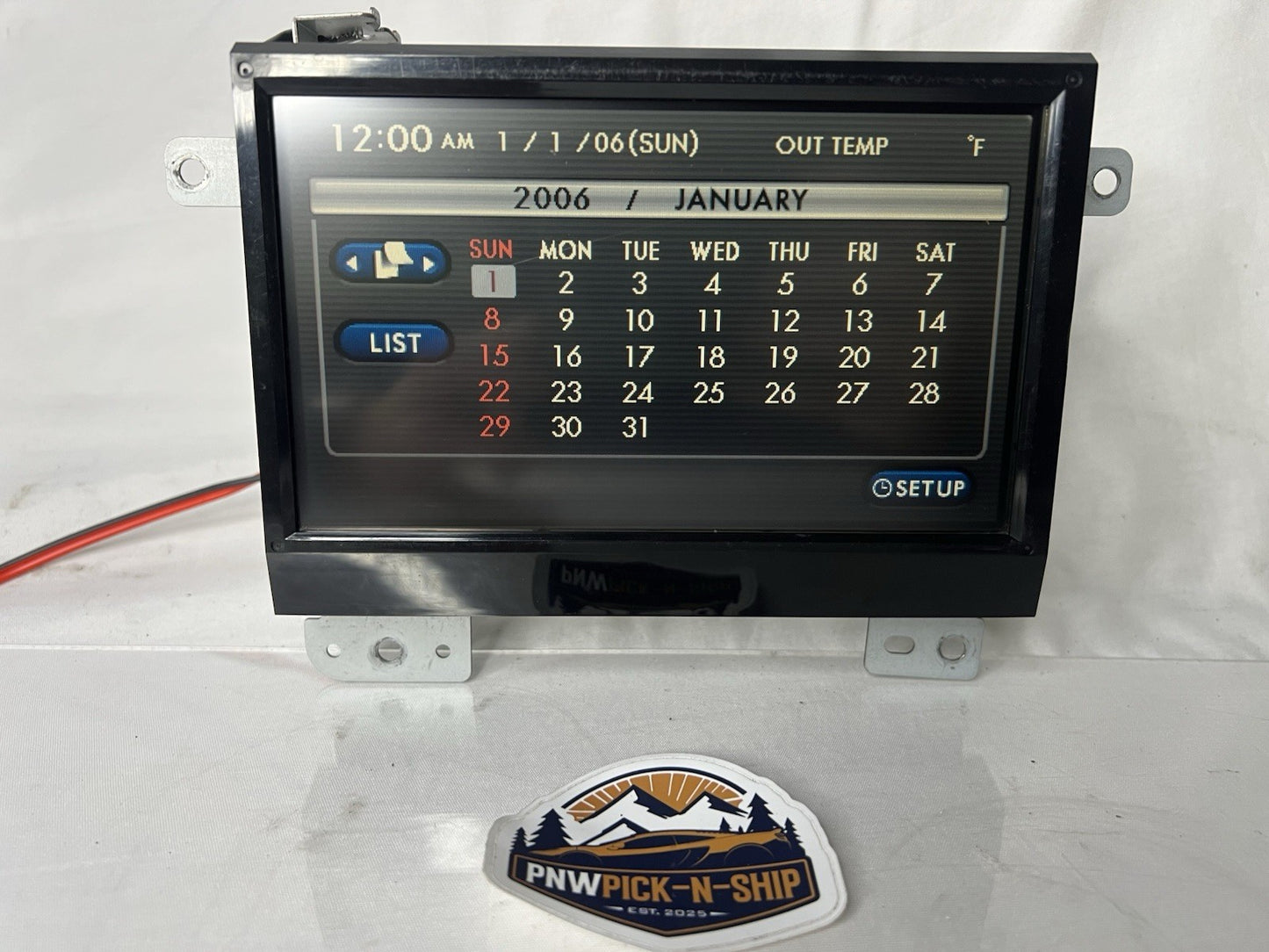 ✅ 2007-2013 Subaru Tribeca Navigation Screen INFO DISPLAY MFD OEM 86281XA05B