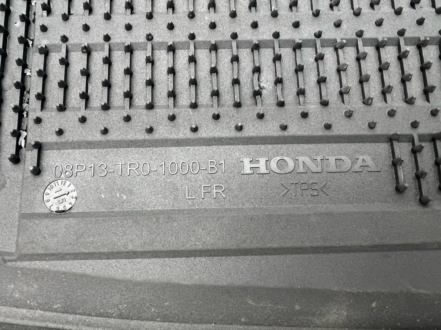 ✅06-11 HONDA CIVIC Sedan / Coupe BLACK RUBBER FLOOR MATS OEM FACTORY ALL WEATHER