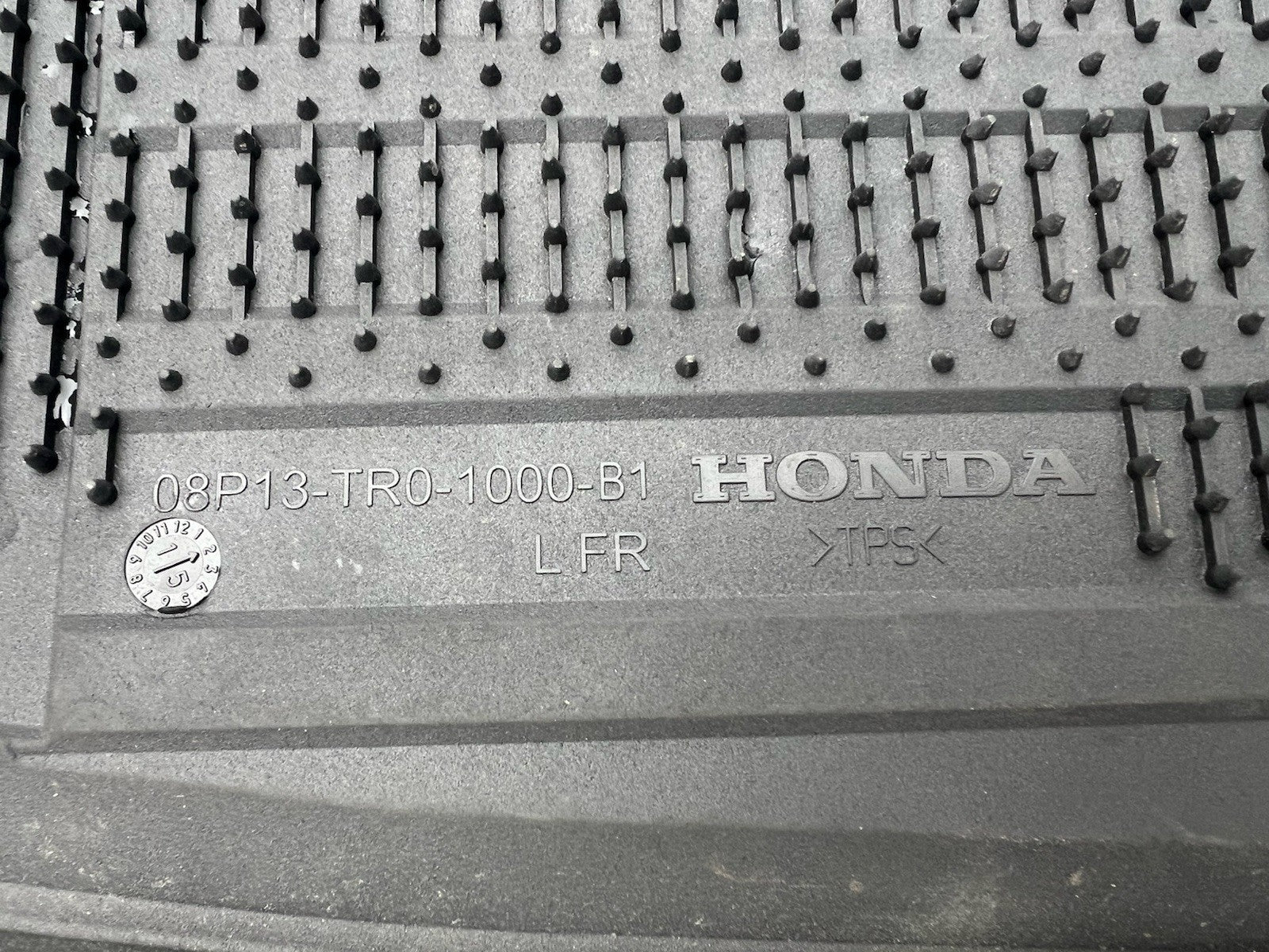 ✅06-11 HONDA CIVIC Sedan / Coupe BLACK RUBBER FLOOR MATS OEM FACTORY ALL WEATHER