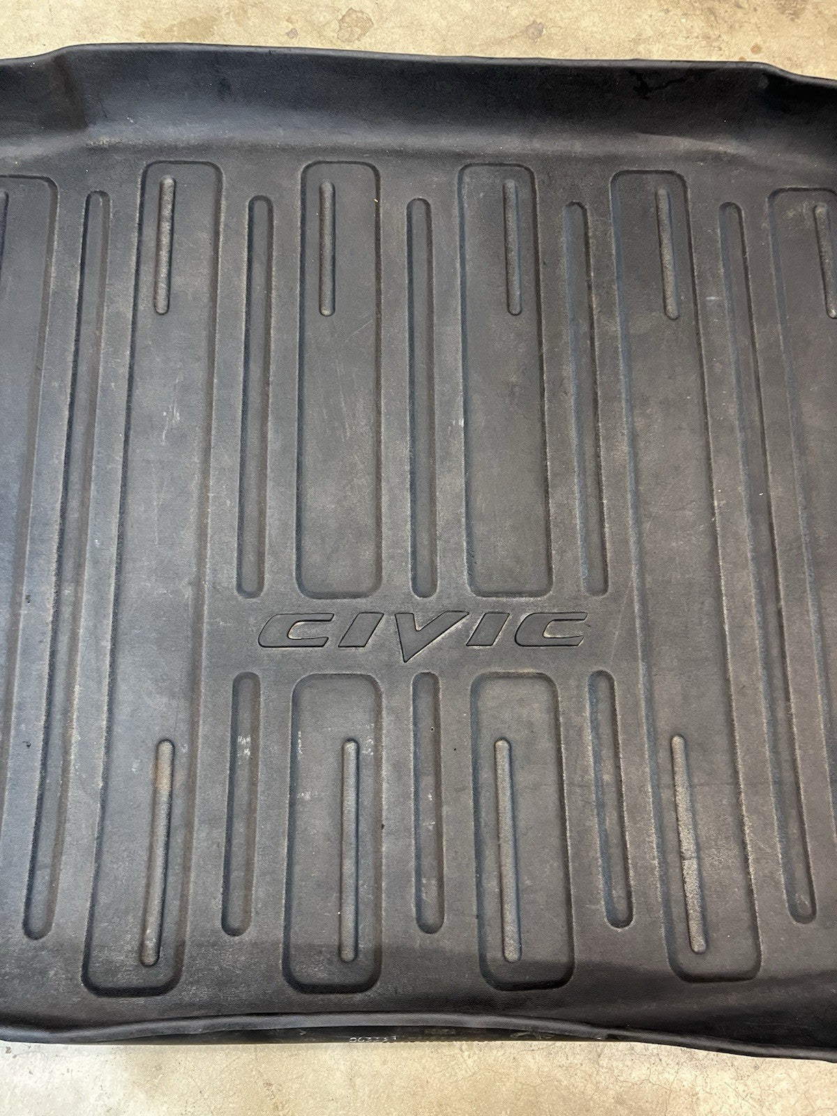 ✅ 2006-2011 Honda Civic All Weather Trunk Mat Cargo Liner Rubber Black OEM