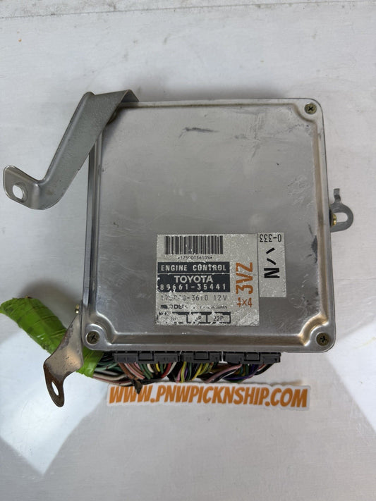 ✅89-91 TOYOTA 4RUNNER PICKUP 3.0 V6 3VZE 3VZ ECU ECM ENGINE COMPUTER 89661-35441