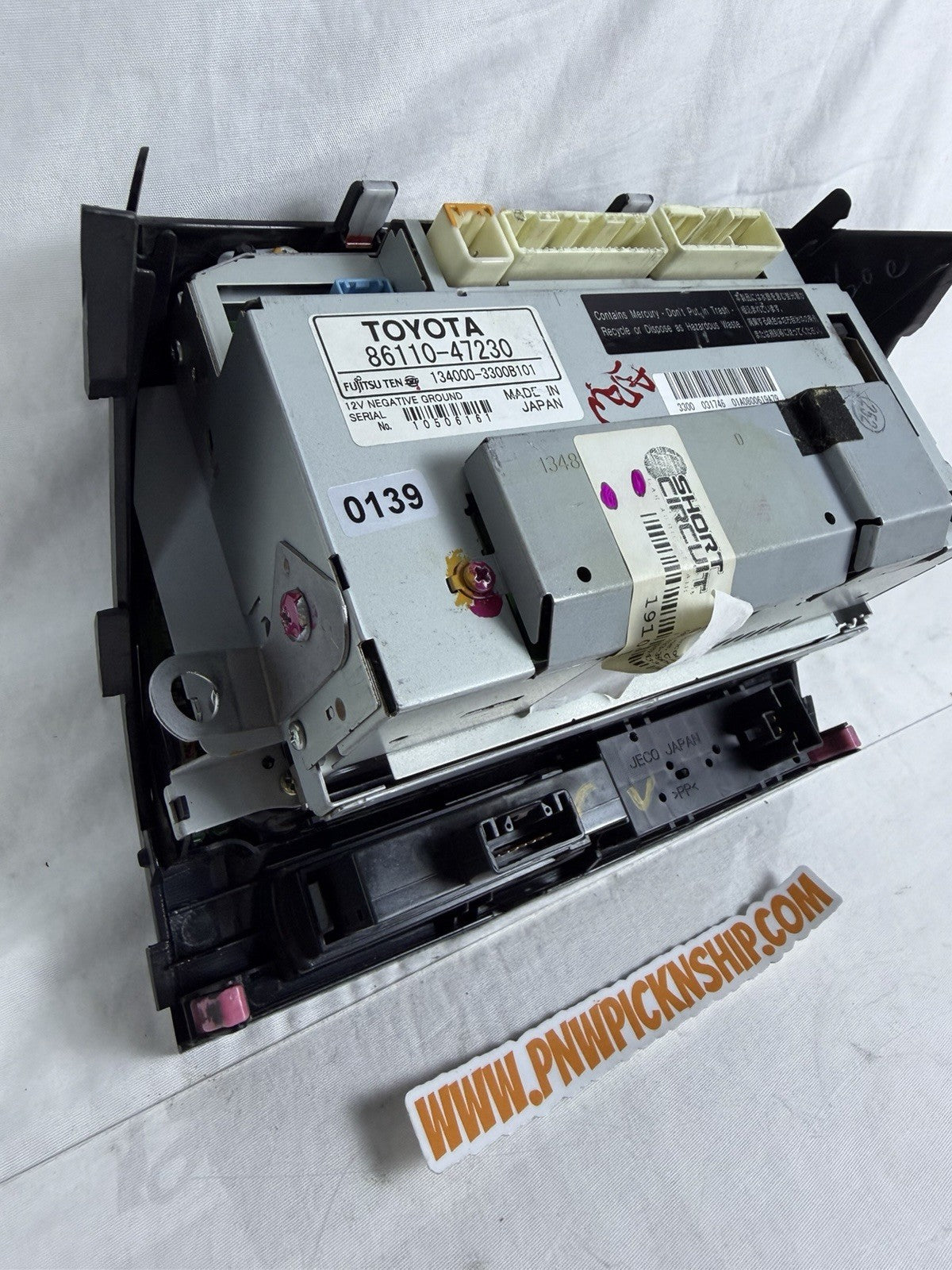 ✅ 2006-09 TOYOTA PRIUS MFD INFORMATION DISPLAY SCREEN 86110-47230 TESTED OEM