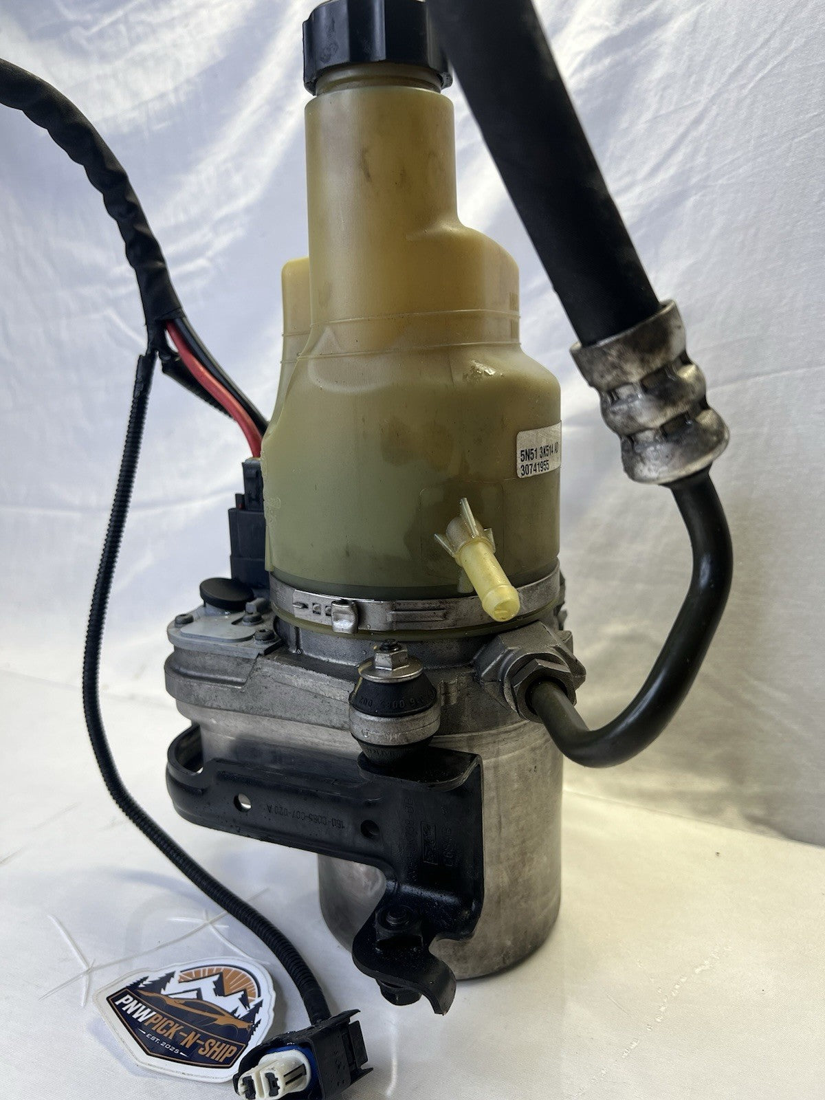 ✅ 04-13 Volvo S40 C70 C30 V50 Electric Power Steering Pump OEM Bracket & Pigtail