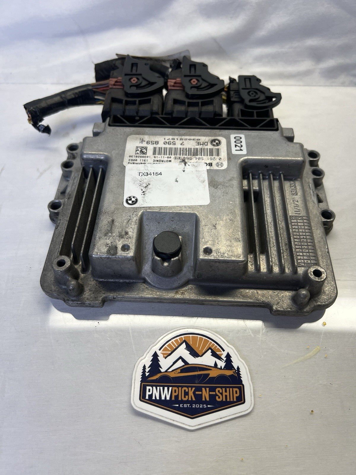 ✅ 2009-2010 Mini Cooper 7 590 859-01 Computer Engine Control ECU ECM EBX Module