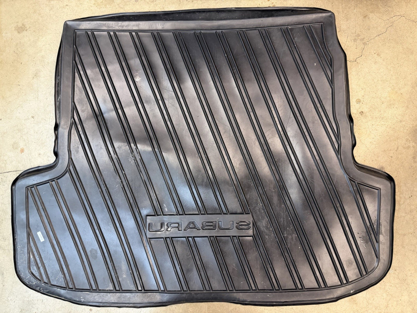 ✅ 2006-2009 Subaru Outback Legacy Rear Trunk Cargo Liner Black Floor Mat OEM
