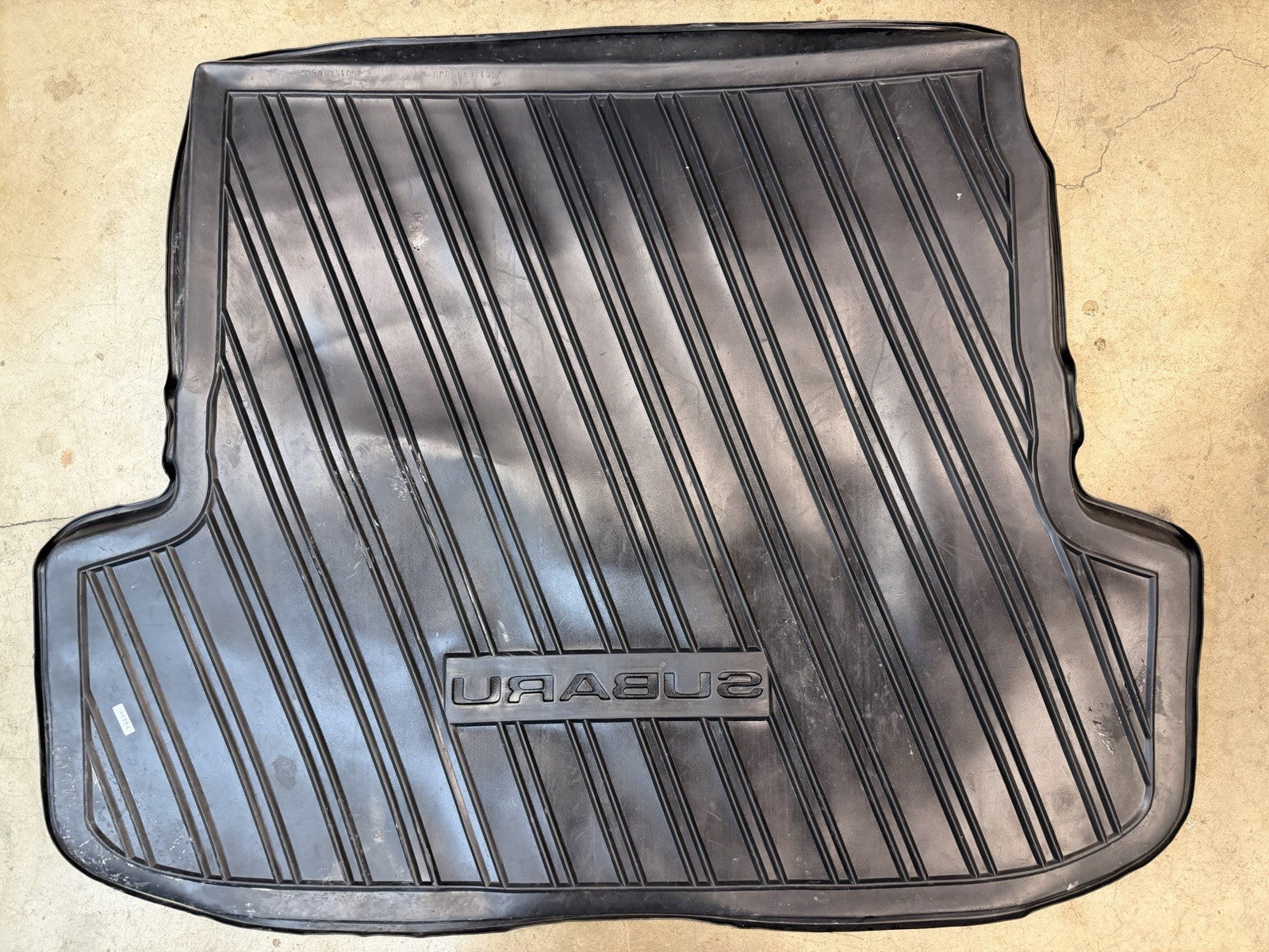 ✅ 2006-2009 Subaru Outback Legacy Rear Trunk Cargo Liner Black Floor Mat OEM