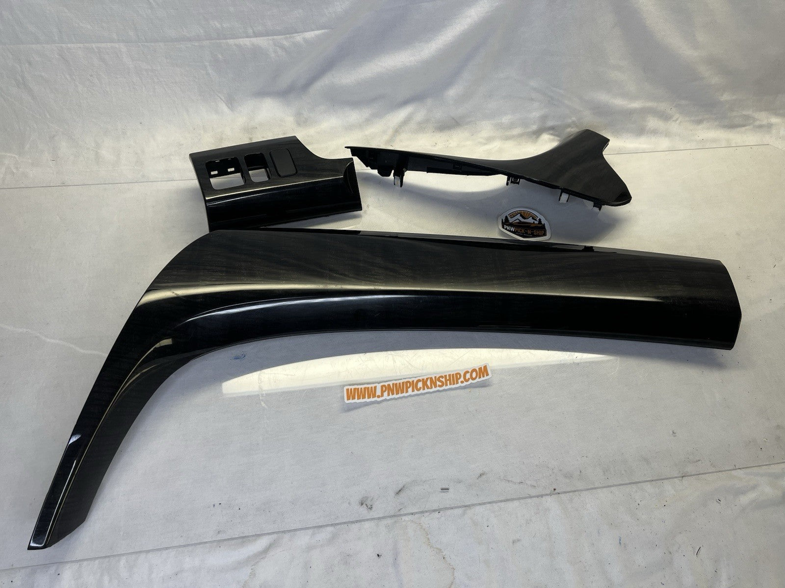 ✅ 2007-2009 ACURA MDX Dash Panel Dark Woodgrain Trim LH CENTER RH SET OF 3 OEM