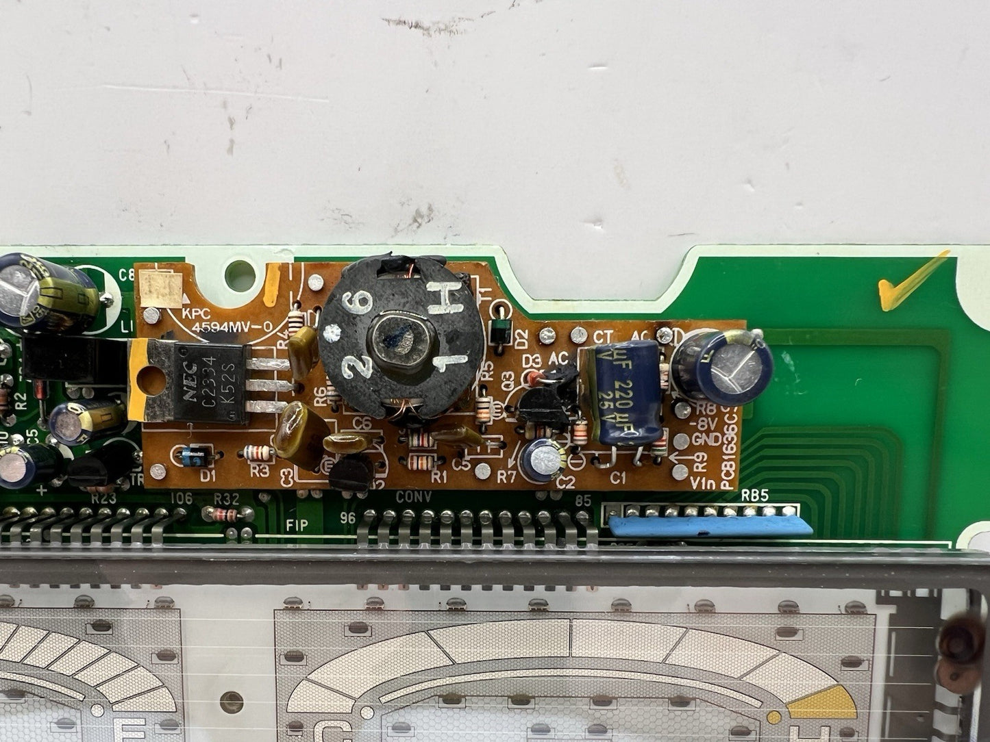 ✅ REBUILT 92-96 Honda Prelude Digital Temp Fuel Gauge Instrument  Cluster