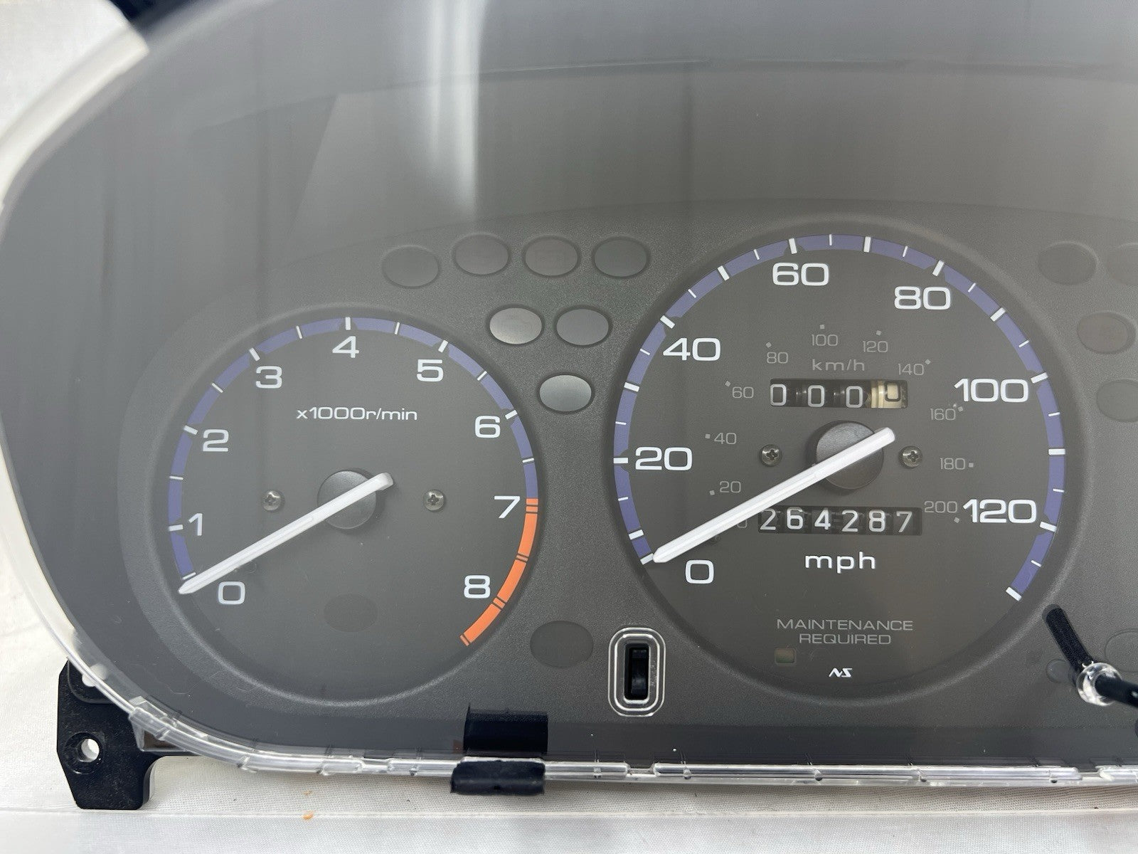 ✅ 1996 - 2000 Honda Civic EX Manual RPM Instrument Cluster No ABS 264k EK